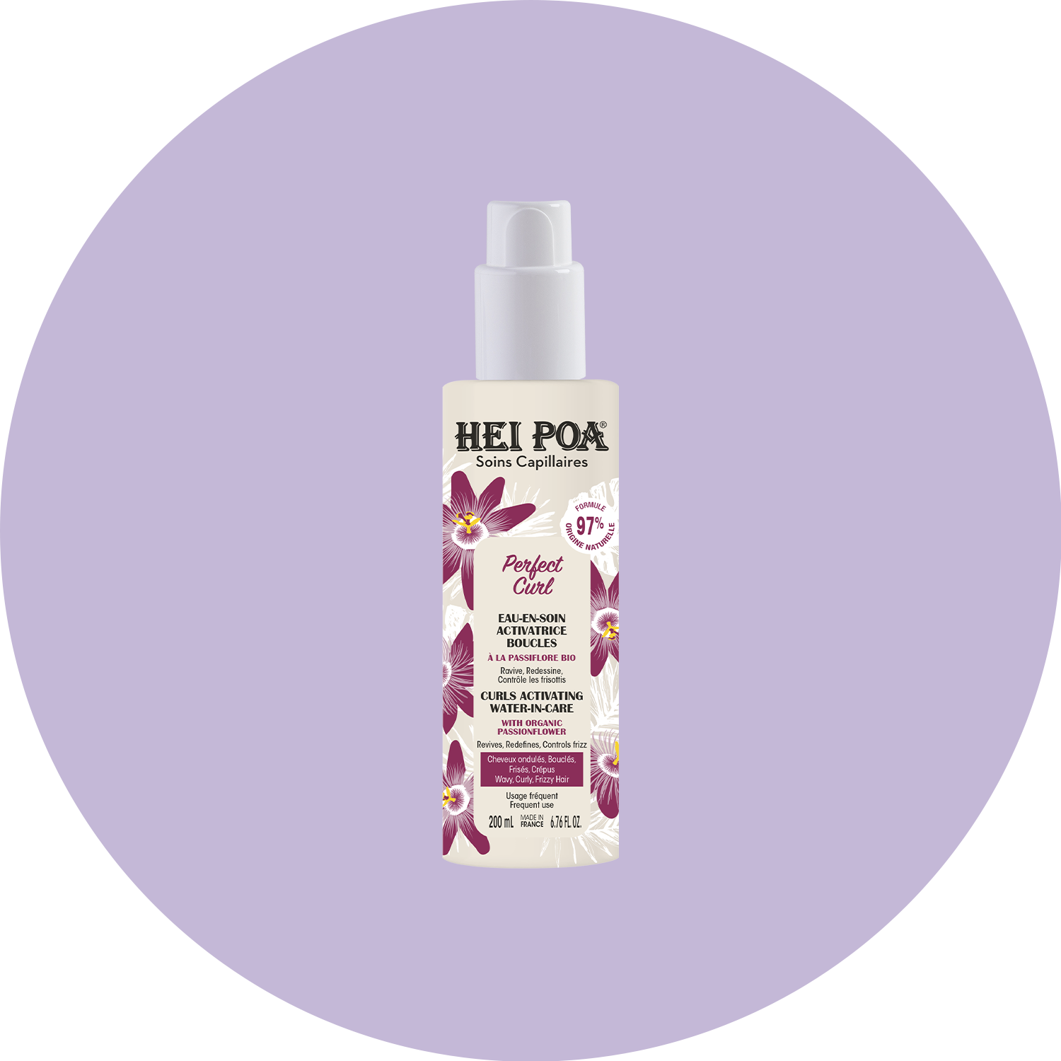 hei-poa-perfect-curl-spray-boucles-eau-en-soin-sans-rin-age image 1
