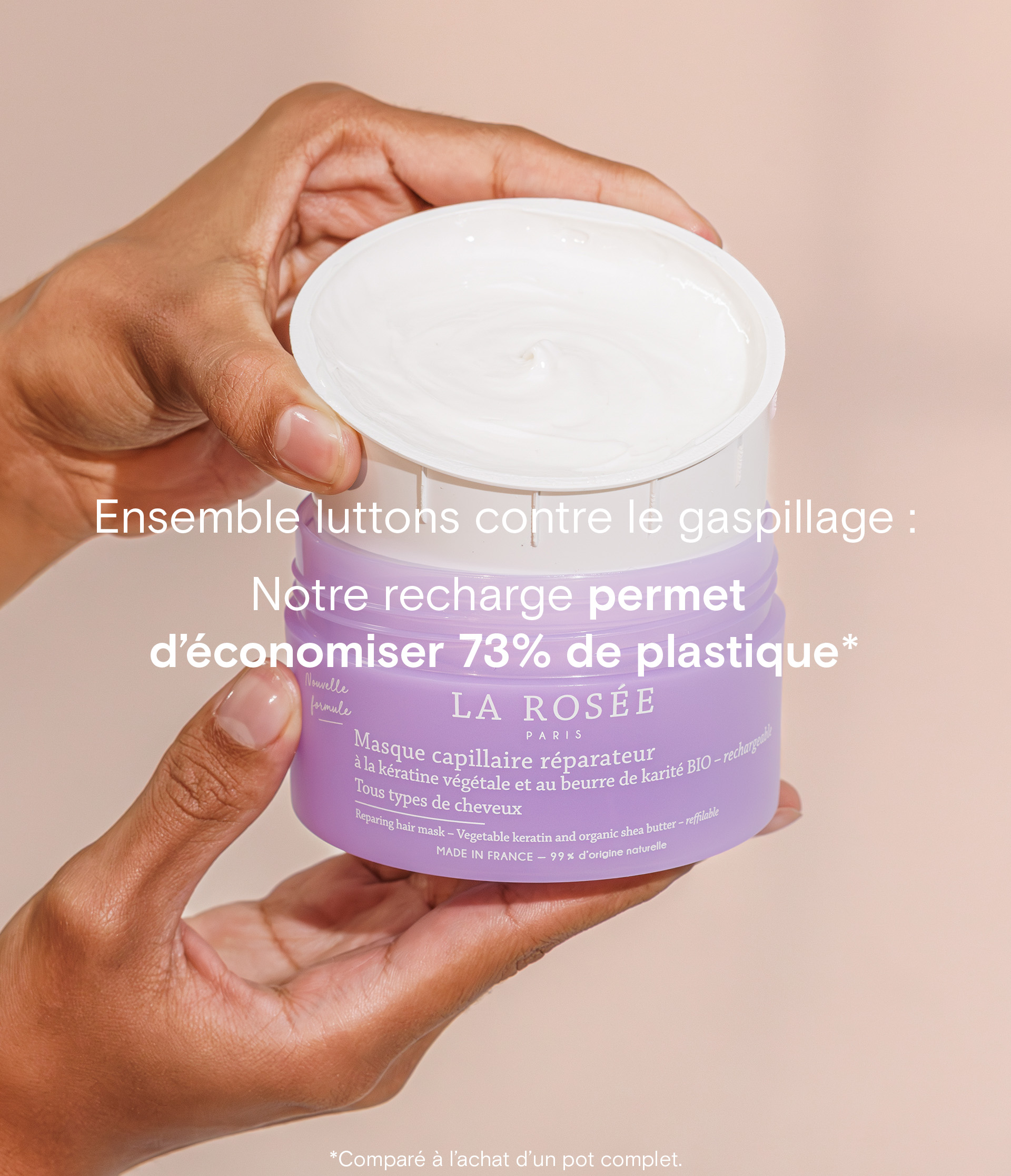 la-ros-e-recharge-masque-capillaire-r-parateur-naturel image 3