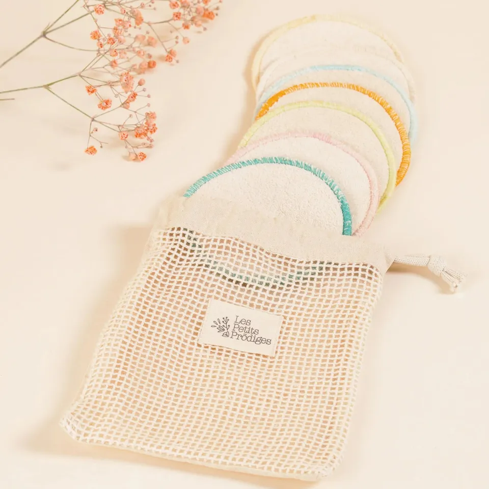 les-petits-pr-diges-les-cotons-r-utilisables-semainier-7-disques-10cm-gots image 1