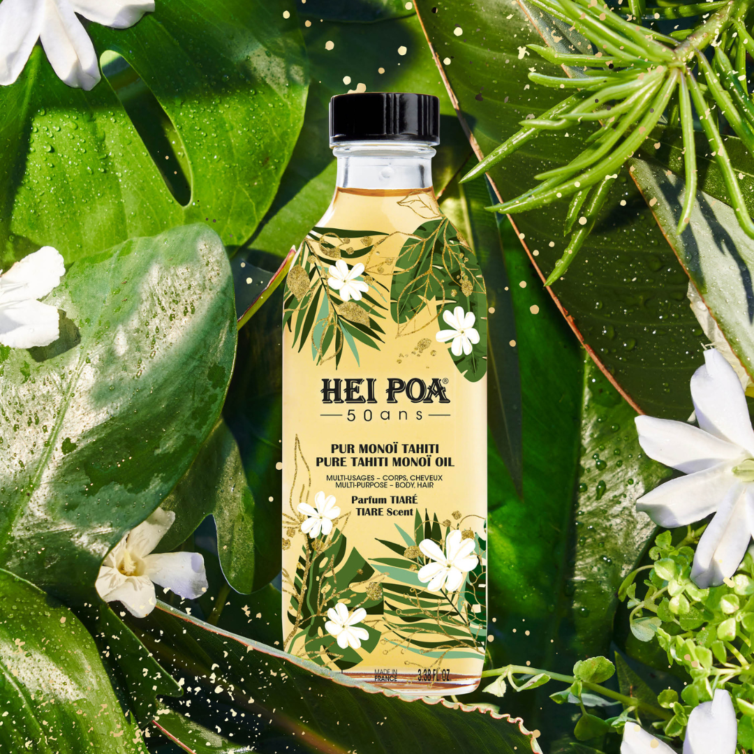 hei-poa-pur-mono-de-tahiti-tiar-dition-limit-e-50-ans-huile-corps-et-cheveux image 2