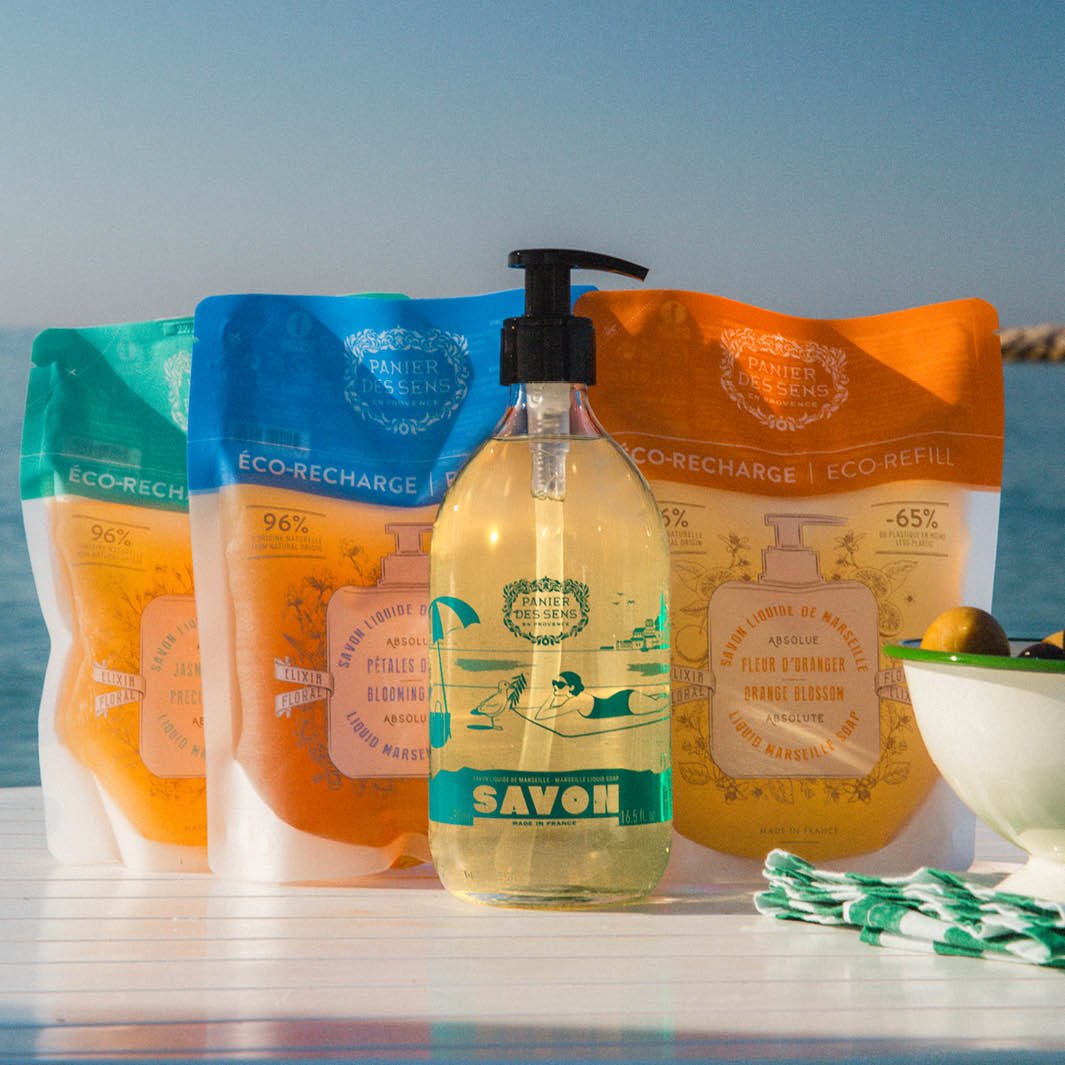 panier-des-sens-savon-liquide-de-marseille-olive-dition-limit-e-25-ans-3-recharg image 2