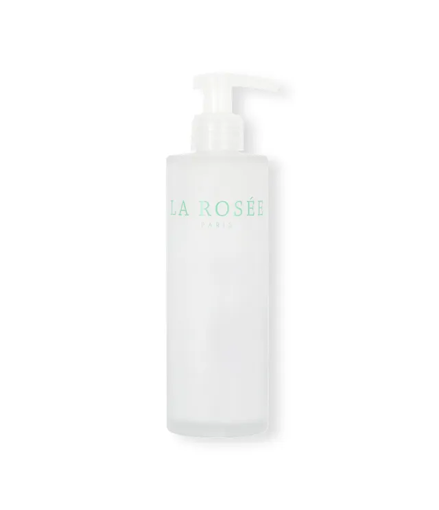 la-ros-e-flacon-gel-nettoyant-en-verre-rechargeable-coresponsable image 1