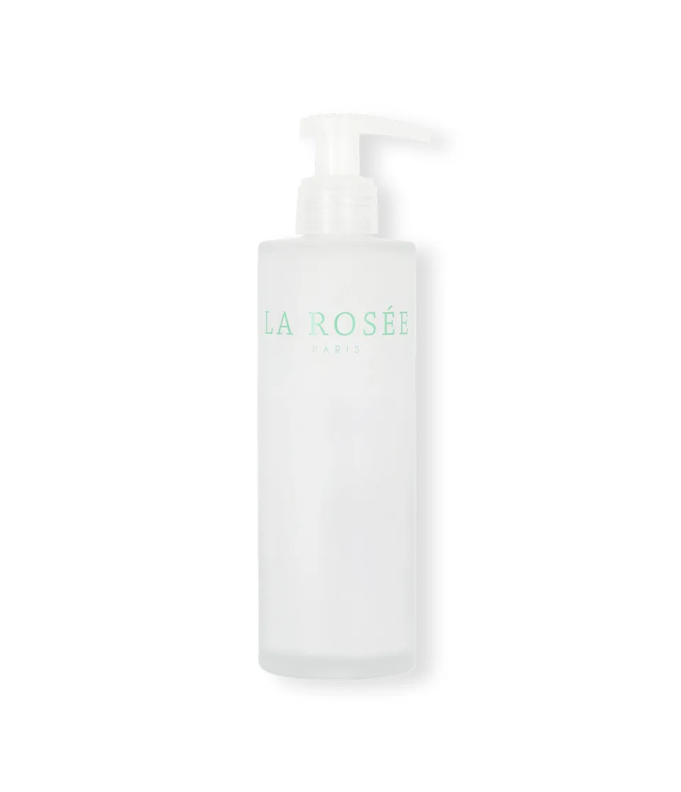 la-ros-e-flacon-gel-nettoyant-en-verre-rechargeable-coresponsable image 1