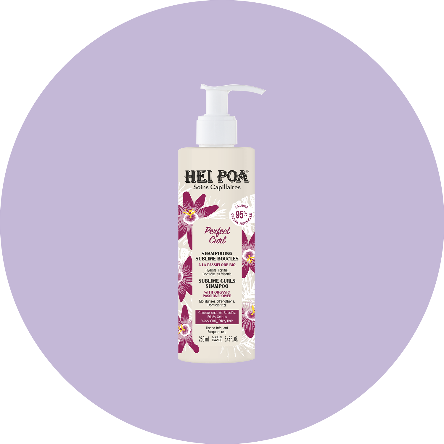 hei-poa-perfect-curl-shampoing-doux-boucles-passiflore-bio image 1