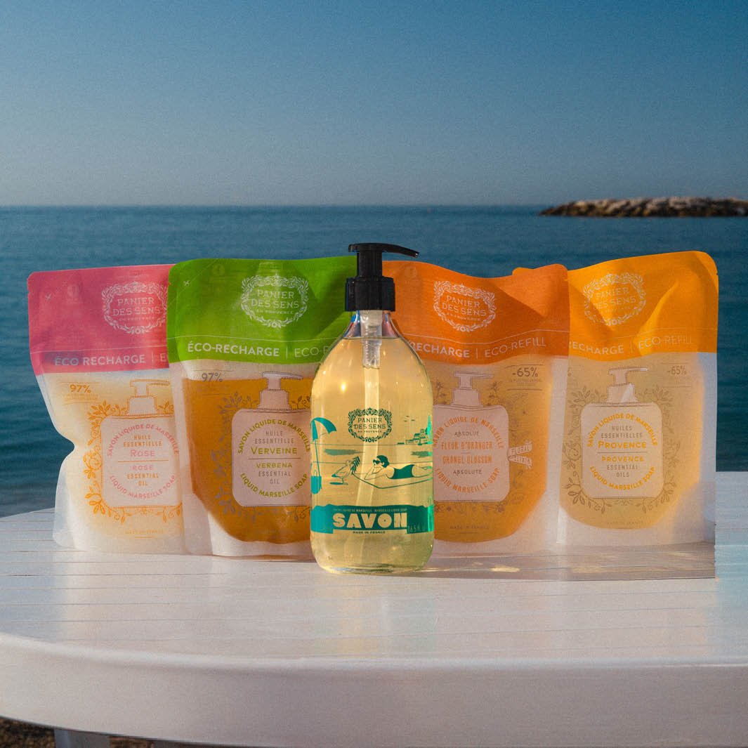 panier-des-sens-savon-liquide-de-marseille-olive-dition-limit-e-25-ans-4-recharg image 2