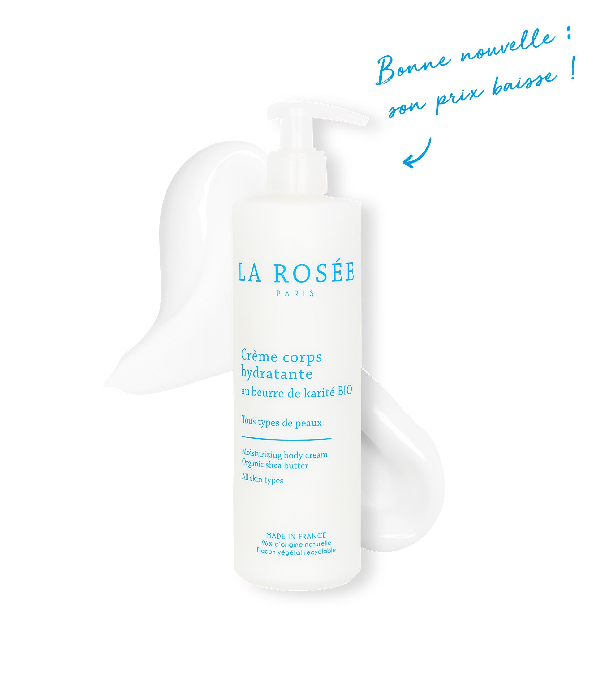 la-ros-e-cr-me-corps-hydratante-400-ml-beurre-de-karit-bio image 8