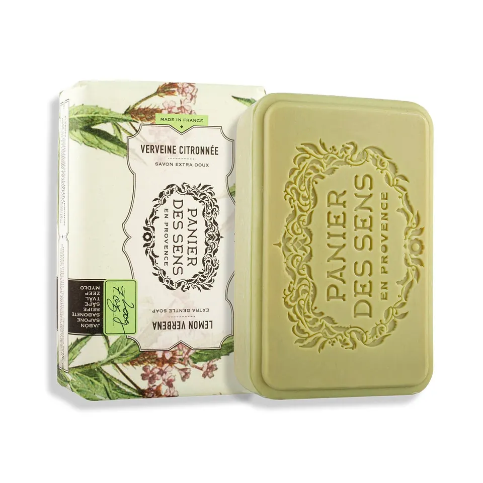 panier-des-sens-savon-solide-extra-doux-verveine-citronn-e-200g image 1