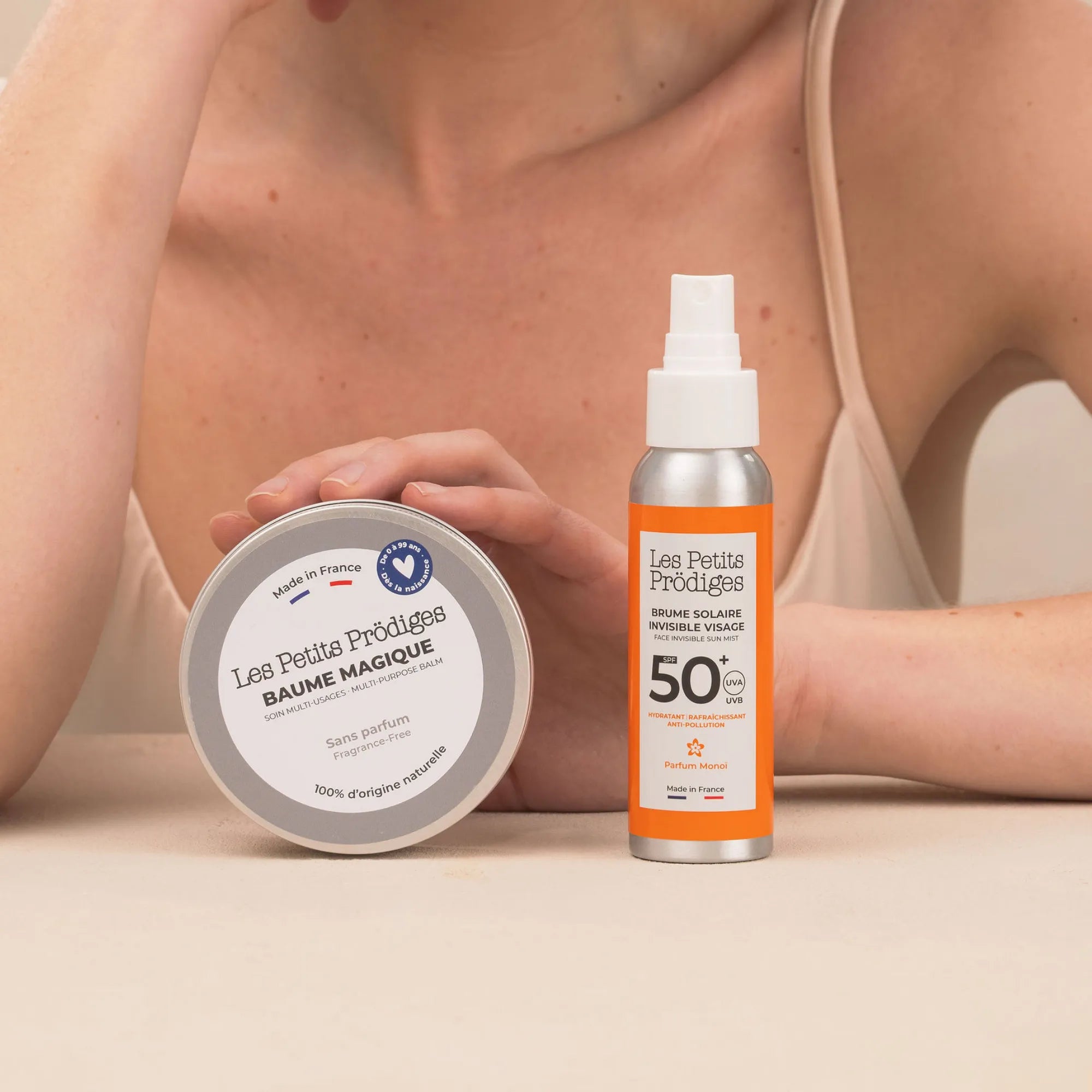 les-petits-pr-diges-le-duo-nourrissant-protecteur-baume-sans-parfum-brume-spf50 image 2