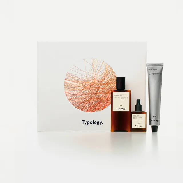 typology-coffret-cadeau-soins-essentiels-routine-3-produits-tous-types-de-peau image 1