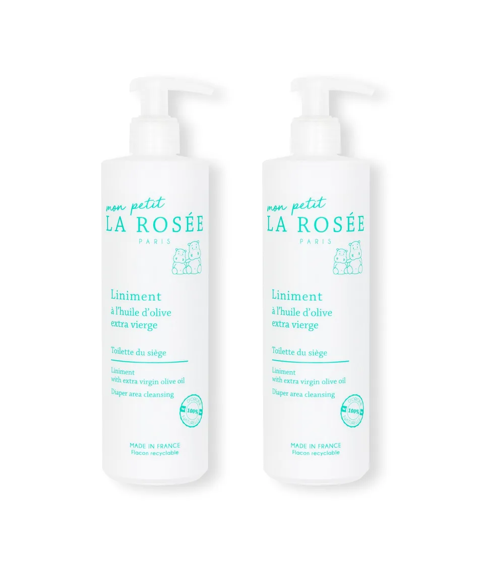 la-ros-e-duo-liniments-b-b-nettoyage-si-ge-100-naturel image 1