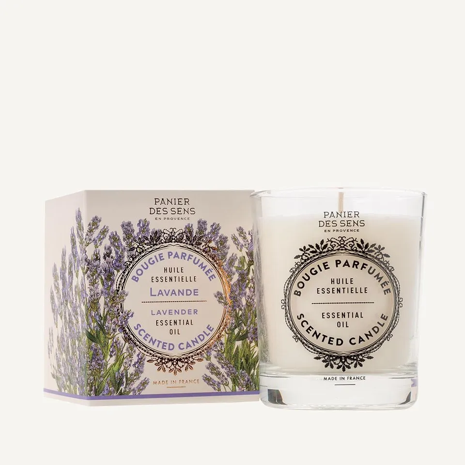 panier-des-sens-bougie-parfum-e-lavande-180g image 1