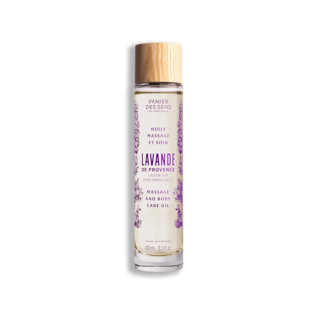 panier-des-sens-lavande-iconique-huile-de-massage-relaxante-100ml image 1