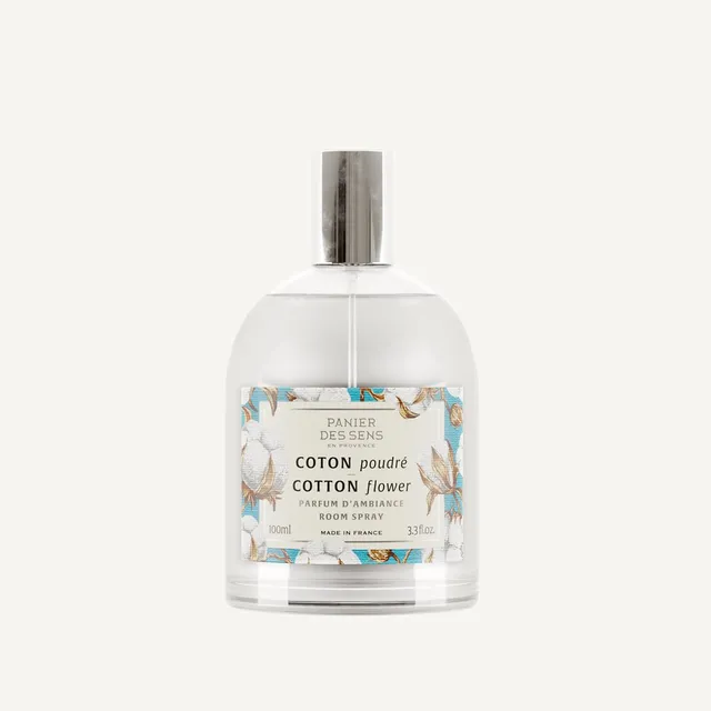 panier-des-sens-parfum-d-ambiance-coton-poudr-100-ml image 1