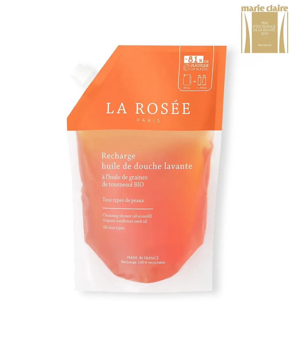 la-ros-e-recharge-huile-de-douche-lavante-corps image 1