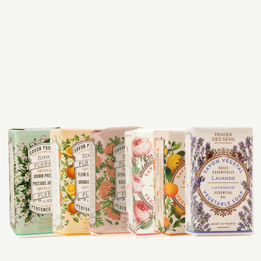 panier-des-sens-pack-6-savons-solides-naturels-6x150g-provence image 1