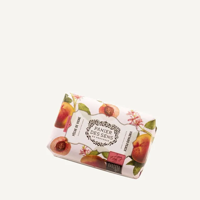 panier-des-sens-savon-solide-extra-doux-p-che-de-vigne-200g image 1