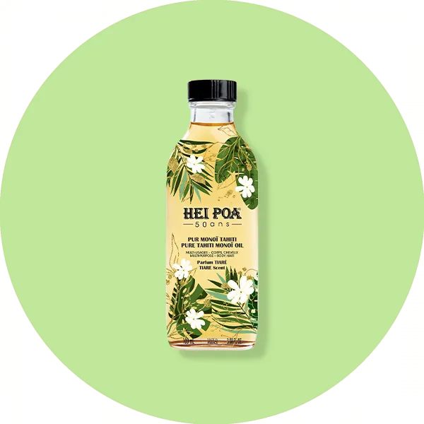 hei-poa-pur-mono-de-tahiti-tiar-dition-limit-e-50-ans-huile-corps-et-cheveux image 1
