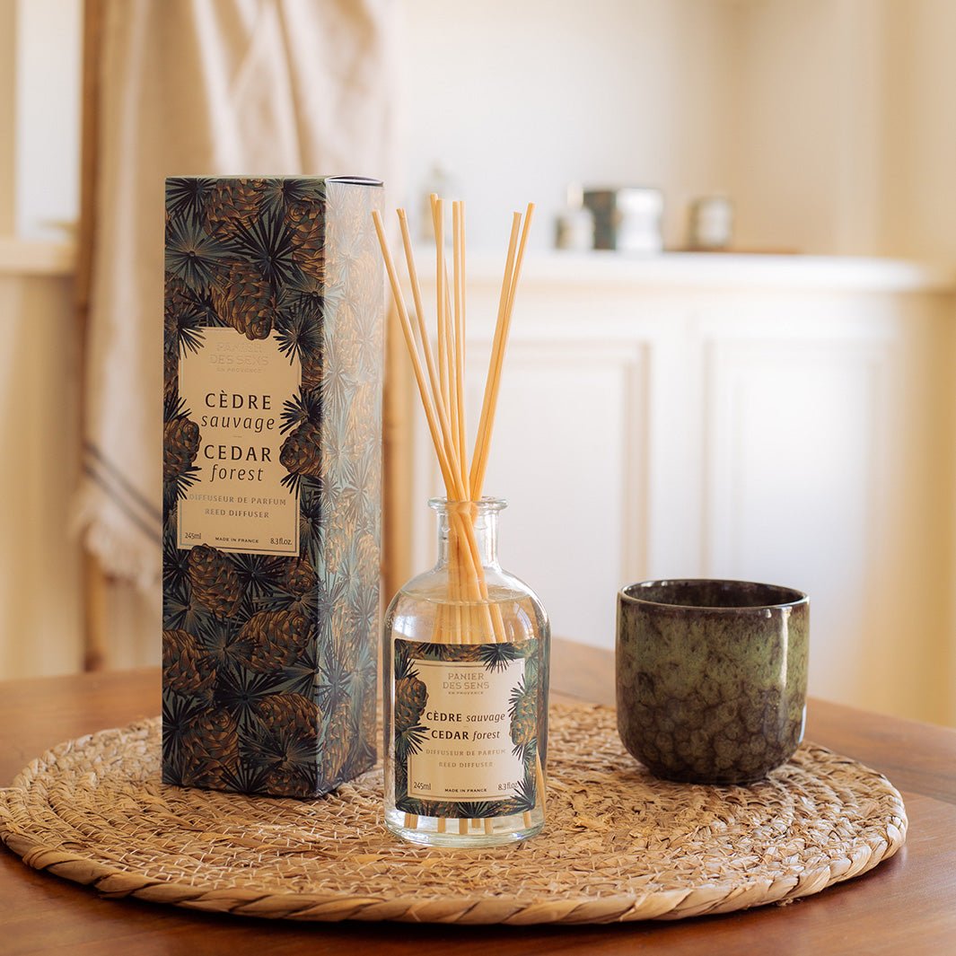 panier-des-sens-diffuseur-parfum-d-ambiance-c-dre-sauvage-240ml image 2