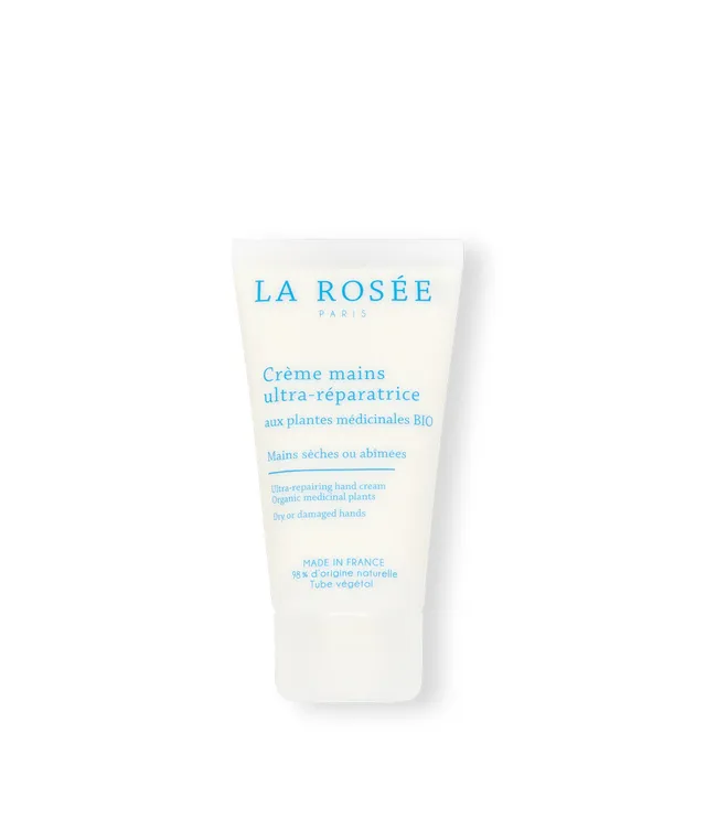 la-ros-e-cr-me-mains-ultra-r-paratrice-plantes-bio image 1