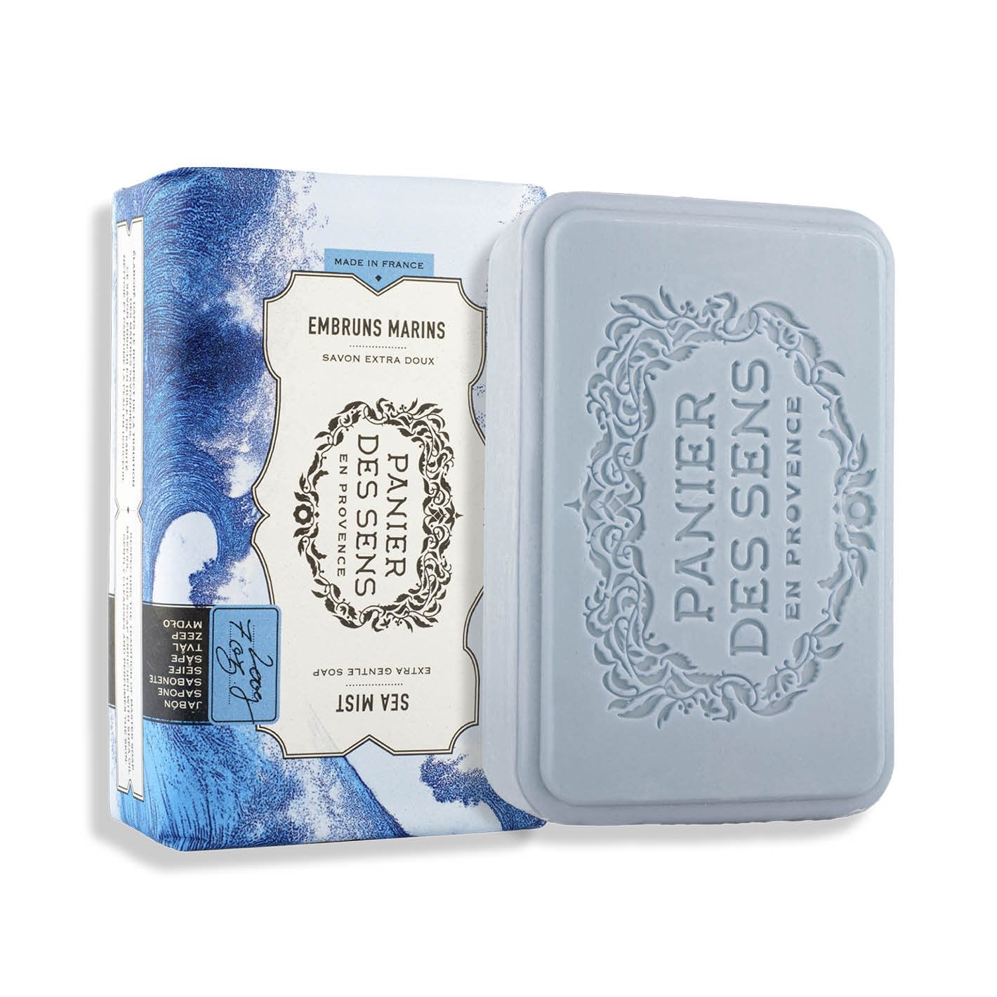 panier-des-sens-savon-solide-extra-doux-embruns-marins-200g image 1