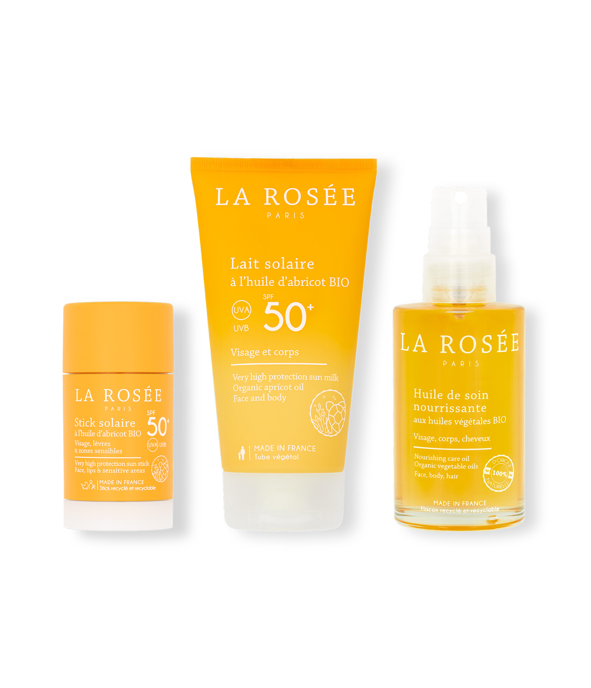 la-ros-e-routine-peau-dor-e-stick-solaire-spf50-huile-apr-s-soleil image 4