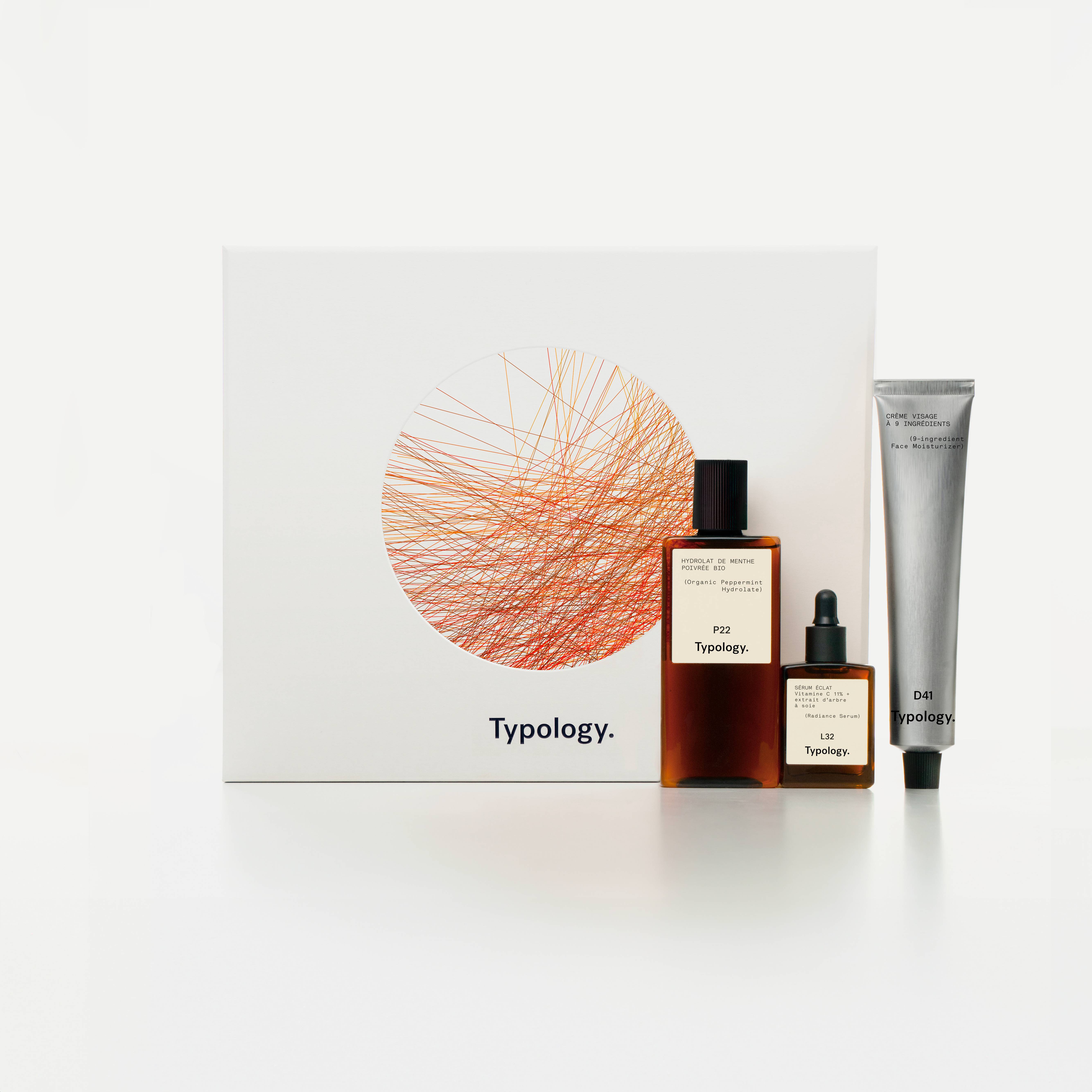 typology-coffret-cadeau-soins-essentiels-routine-3-produits-tous-types-de-peau image 1