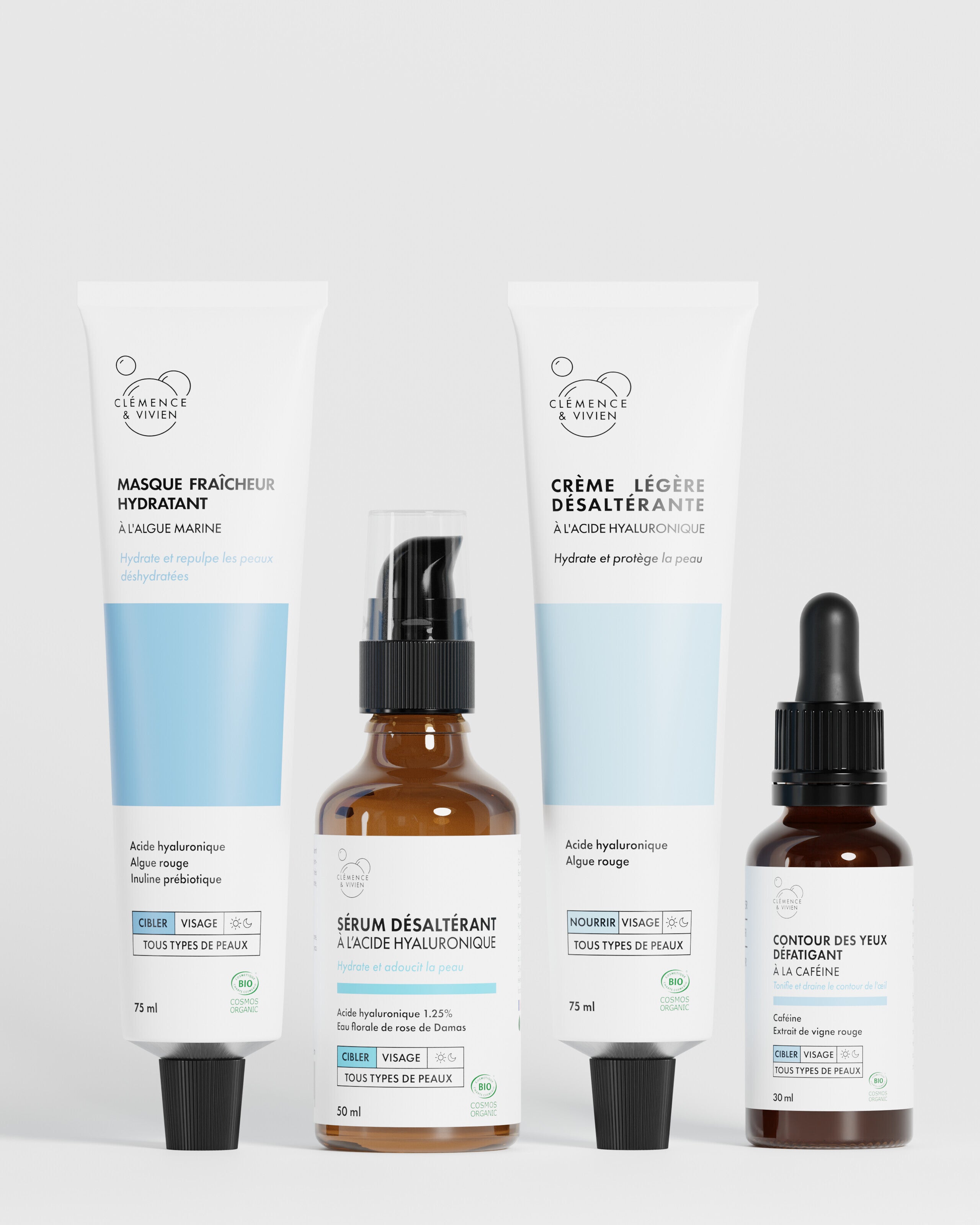 cl-mence-vivien-routine-hydratante-230-ml-4-soins-visage-complets image 1