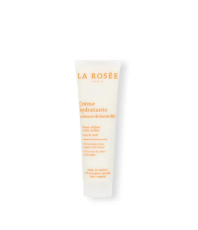 la-ros-e-cr-me-hydratante-visage-peaux-s-ches-karit-bio image 1