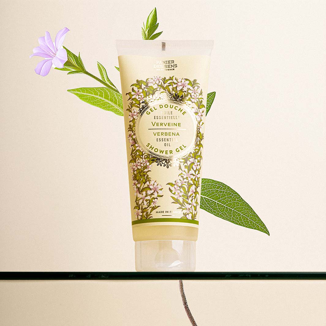 panier-des-sens-lot-de-6-gels-douche-verveine-200ml image 2