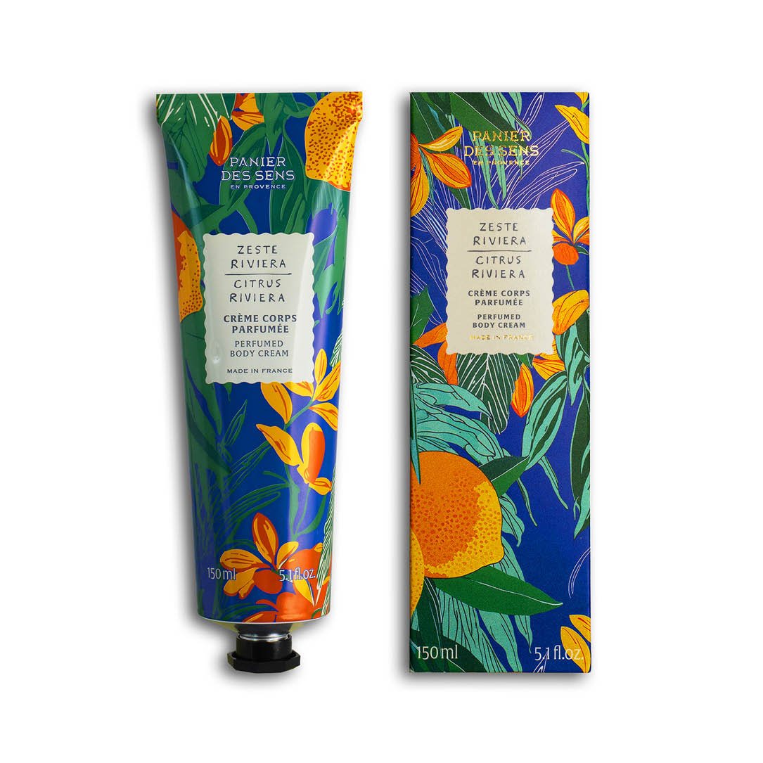 panier-des-sens-cr-me-corps-parfum-e-zeste-riviera-150ml image 1