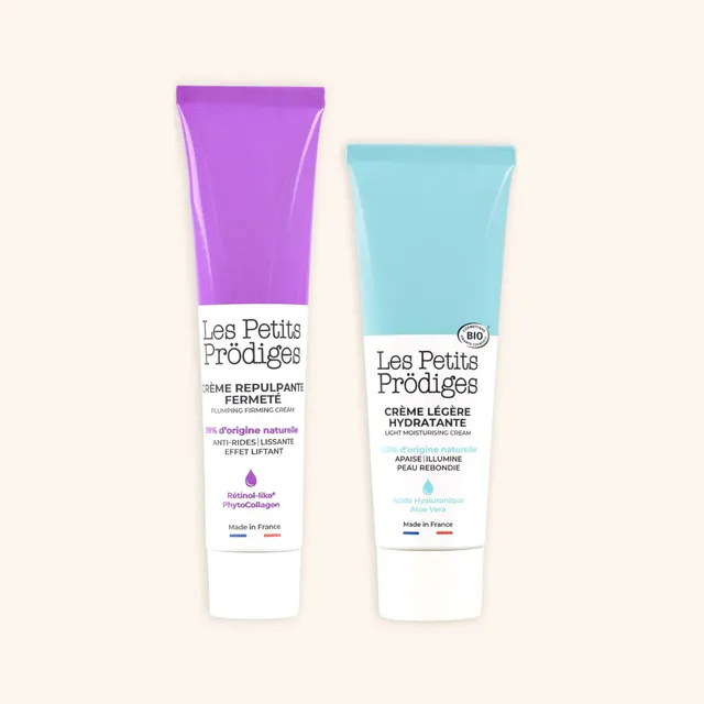 les-petits-pr-diges-le-duo-soins-jour-nuit-cr-me-hydratante-repulpante image 1