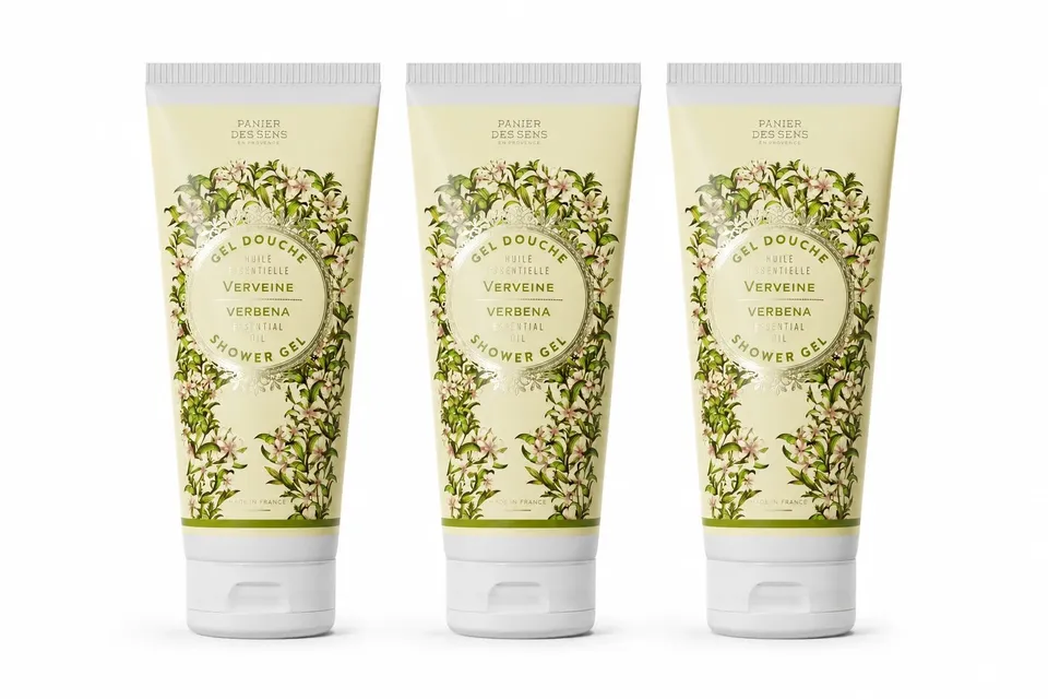panier-des-sens-lot-de-3-gels-douche-verveine-200ml image 1