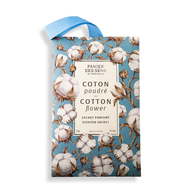 panier-des-sens-sachet-parfum-15g-coton-poudr image 1