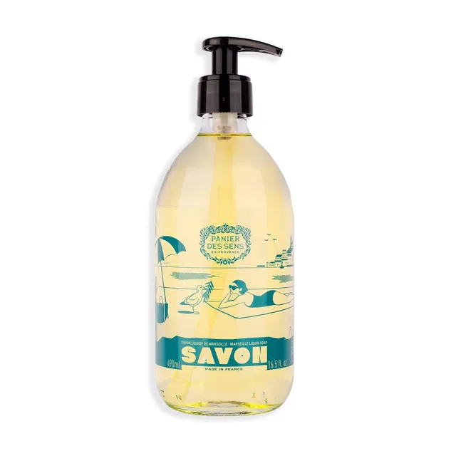 panier-des-sens-savon-liquide-de-marseille-olive-490-ml-dition-limit-e-25-ans image 1