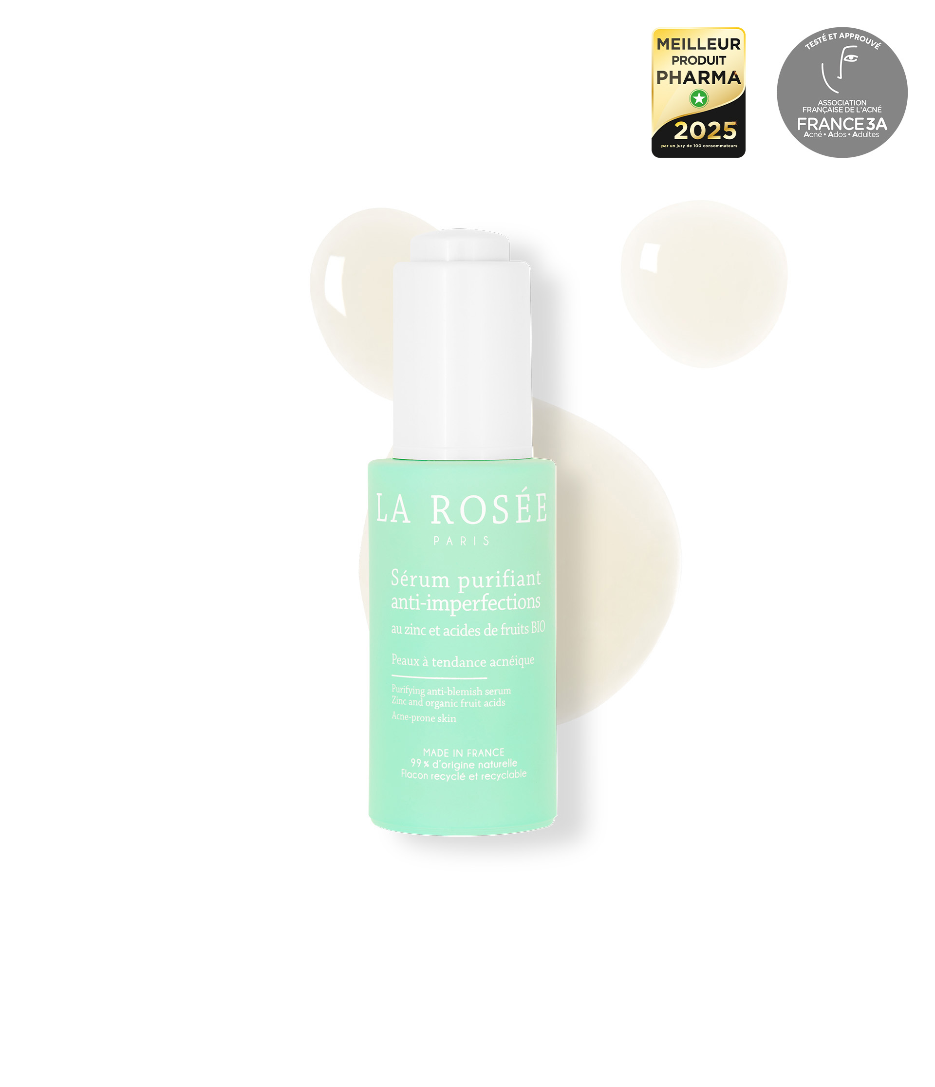 la-ros-e-s-rum-purifiant-anti-imperfections-au-zinc-et-acides-de-fruits-bio image 6