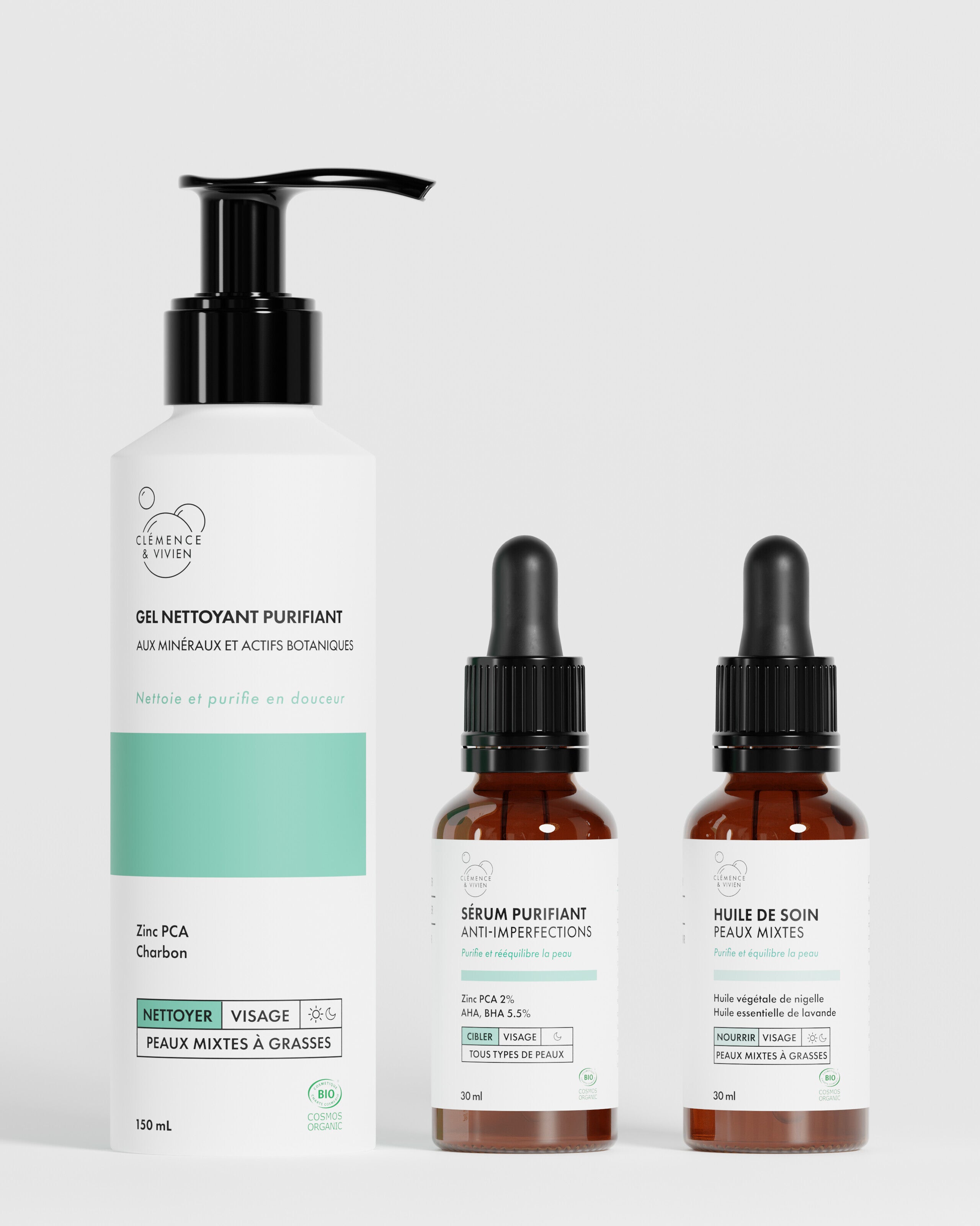 cl-mence-vivien-trio-purifiant-anti-imperfections-210-ml image 1