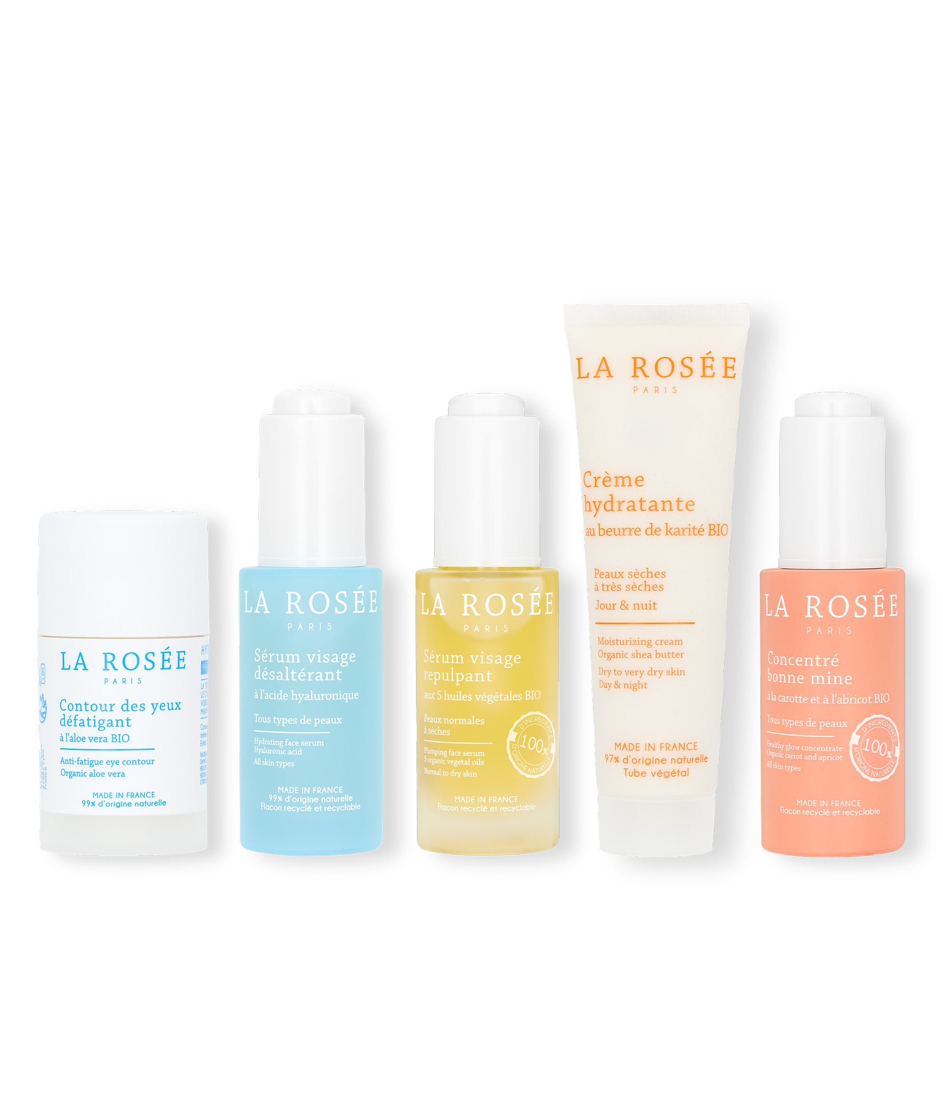 la-ros-e-routine-peau-s-che-5-soins-visage-nourrissants-clat image 1
