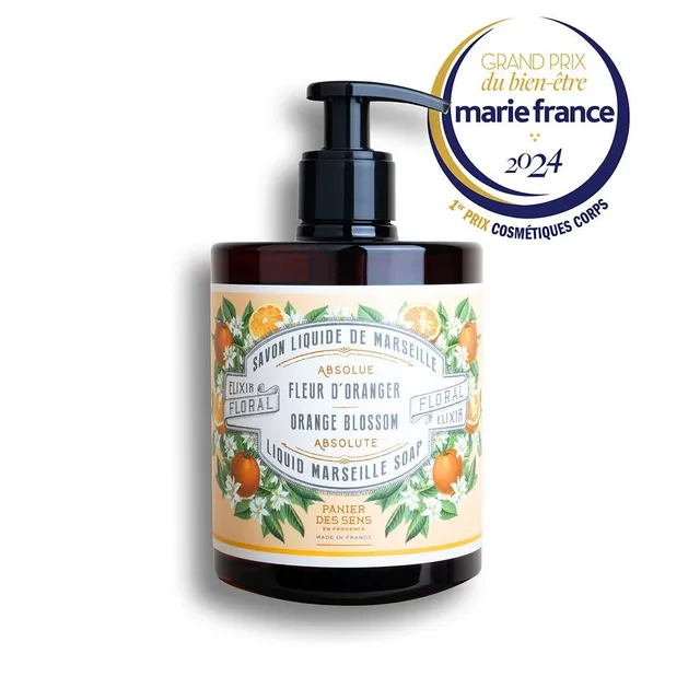 panier-des-sens-savon-de-marseille-liquide-fleur-d-oranger-500ml image 1