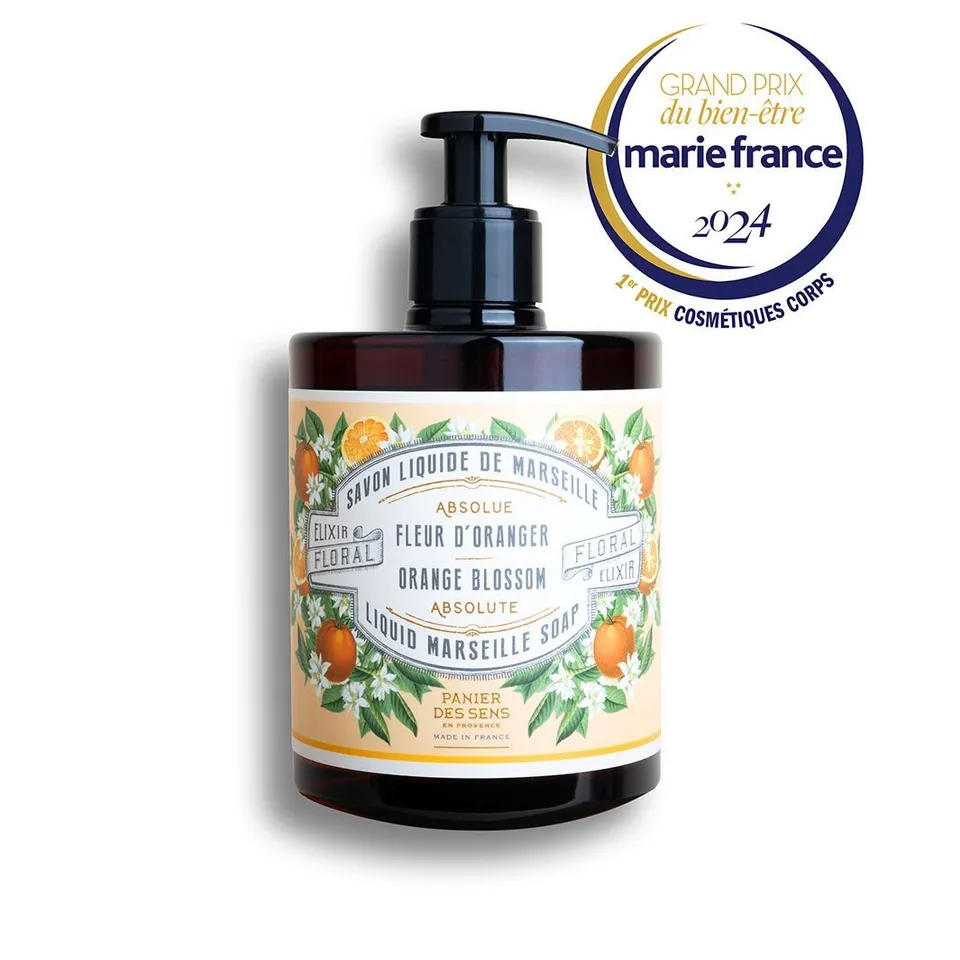 panier-des-sens-savon-de-marseille-liquide-fleur-d-oranger-500ml image 1