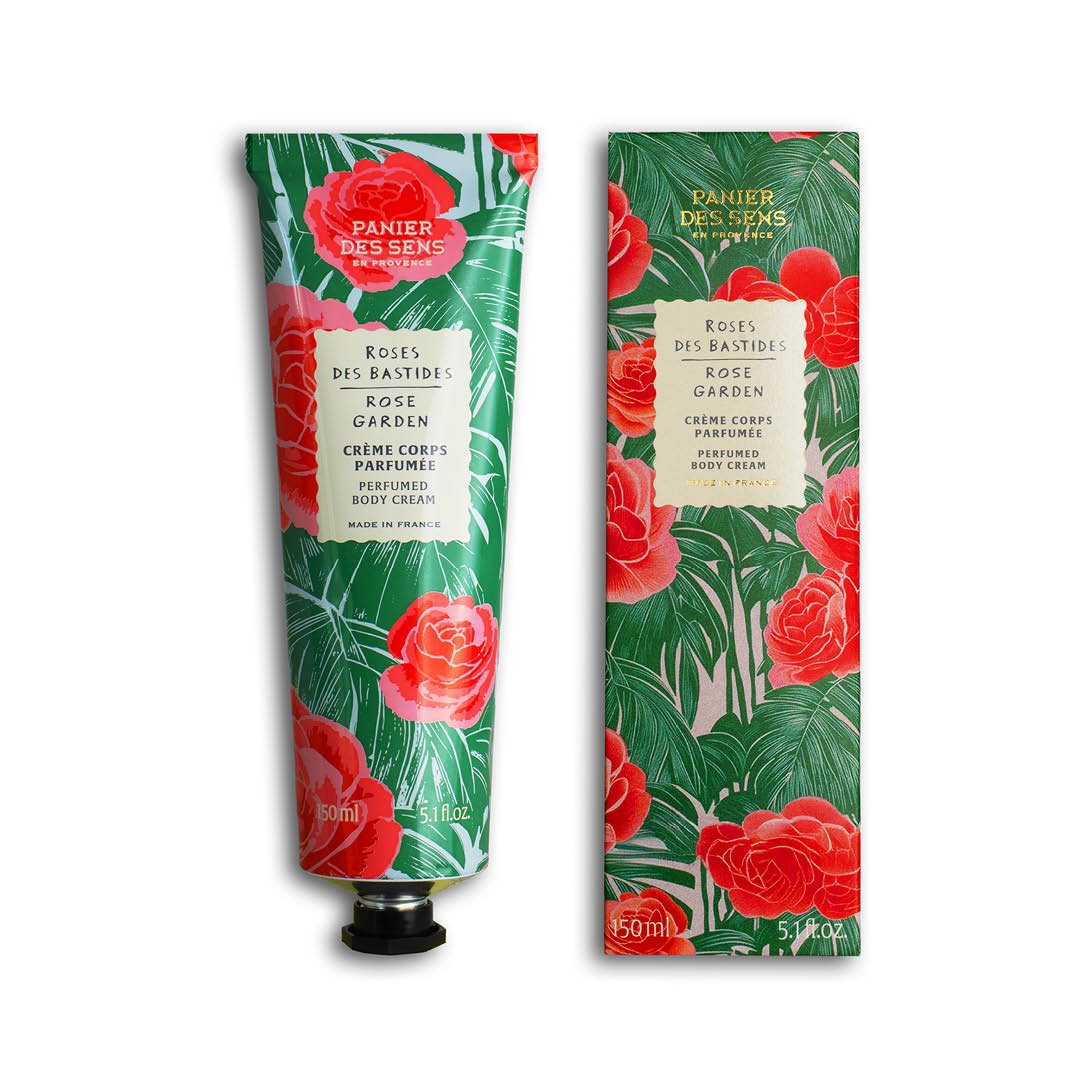 panier-des-sens-cr-me-corps-parfum-e-rose-des-bastides-150ml image 1