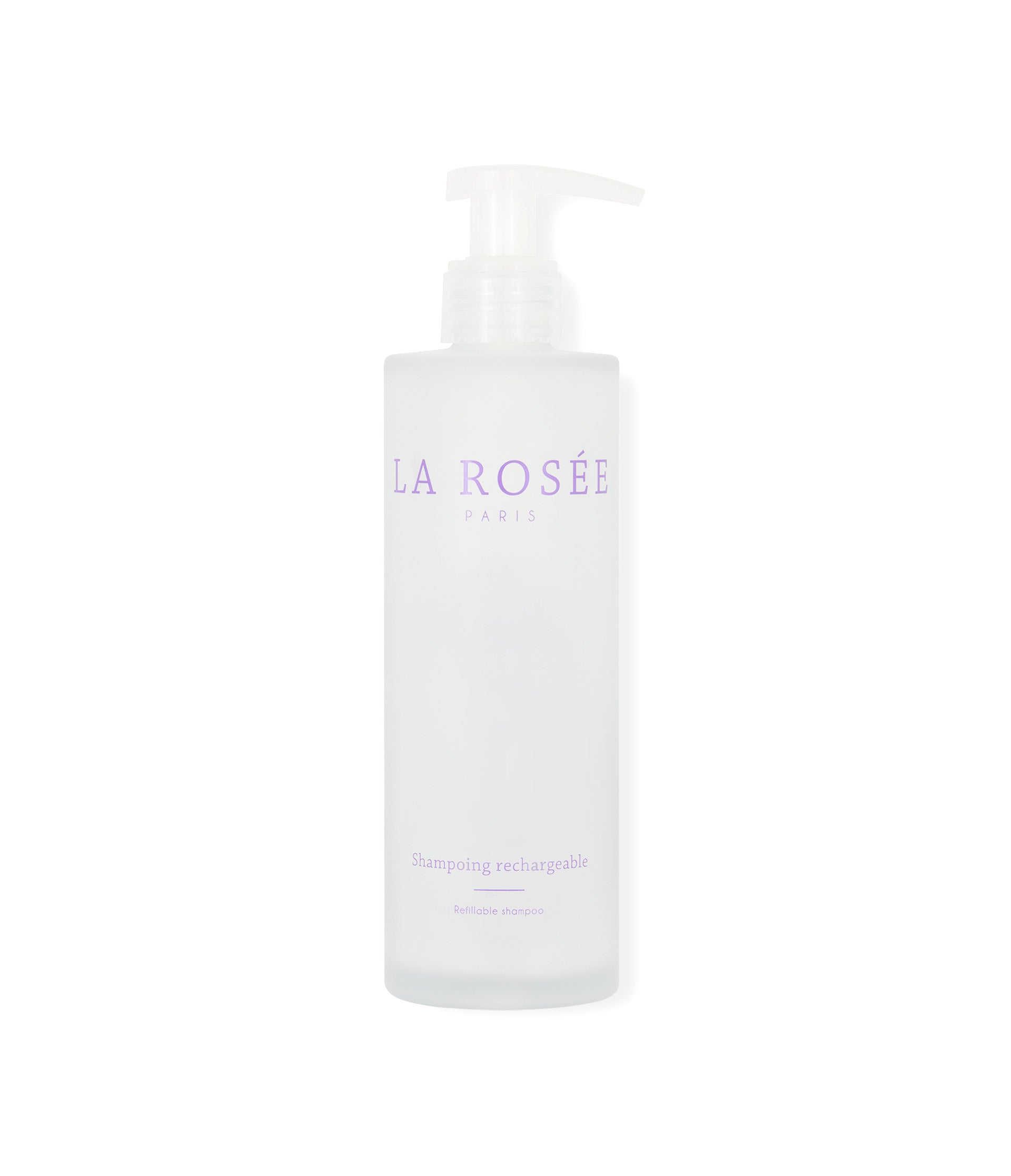 la-ros-e-flacon-de-shampoing-en-verre-rechargeable image 1