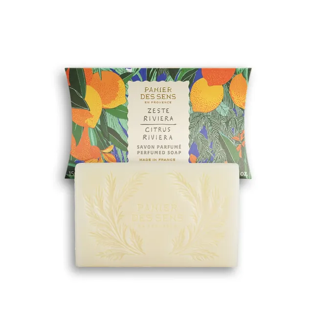 panier-des-sens-zeste-riviera-savon-parfum-solide-150g image 1
