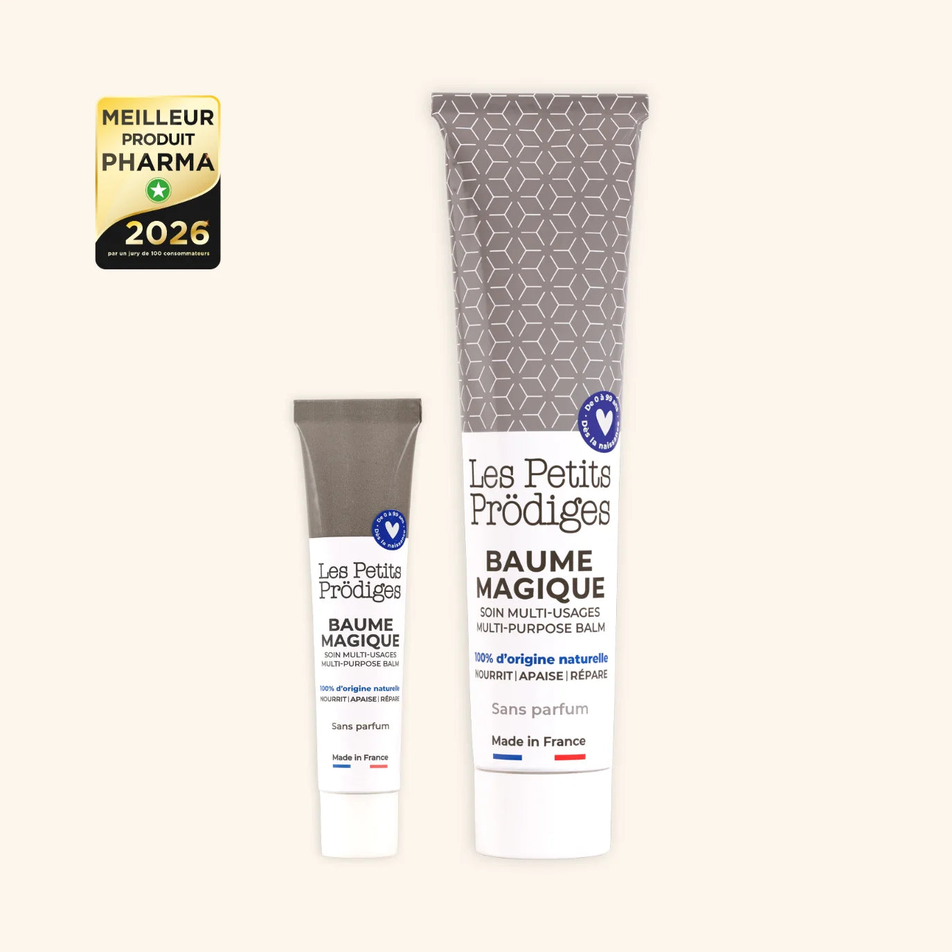 les-petits-pr-diges-les-baumes-magiques-en-tube-duo-20ml-sans-parfum-10-en-1 image 1