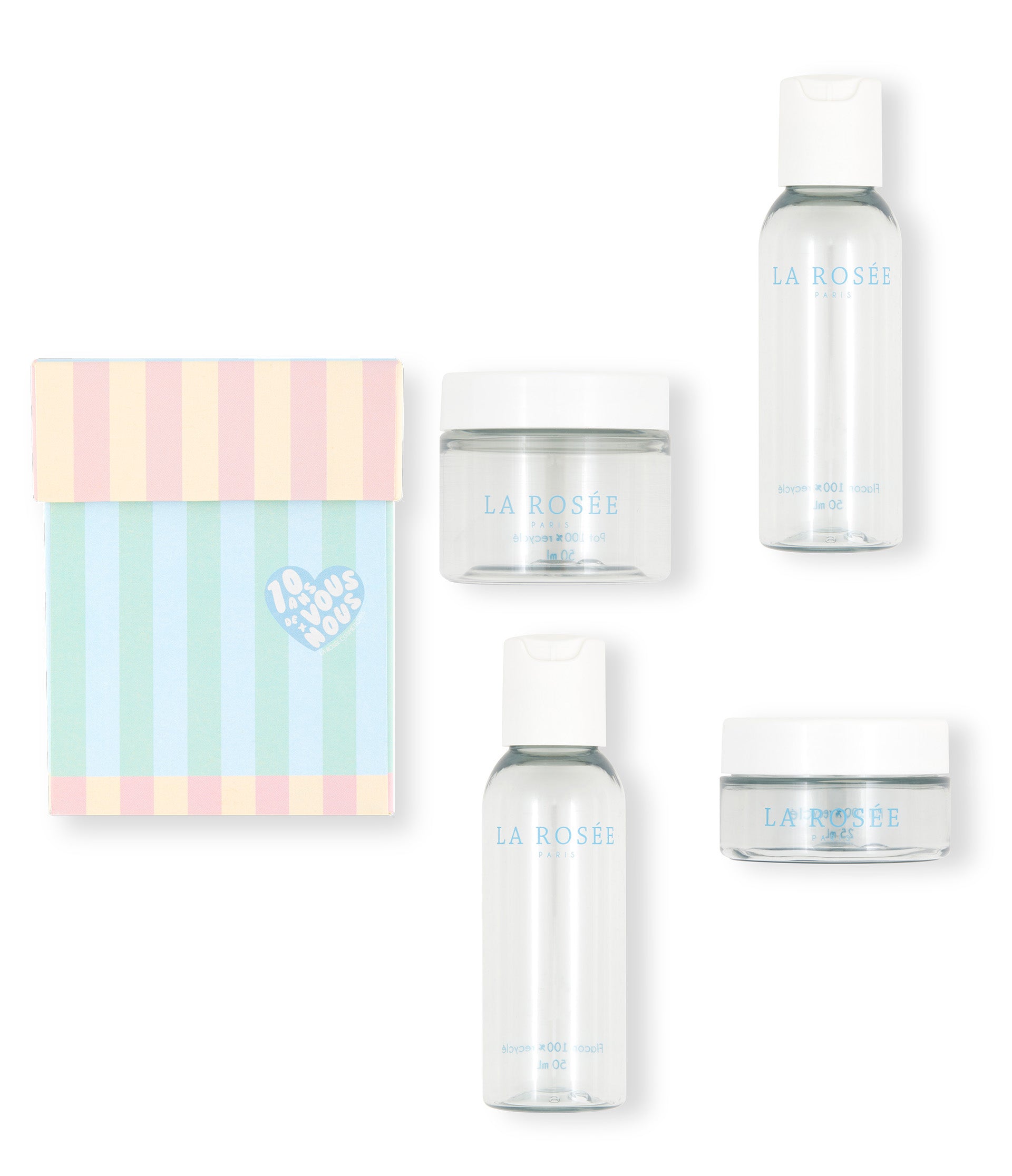 la-ros-e-kit-voyage-trousse-soins-r-utilisable image 1