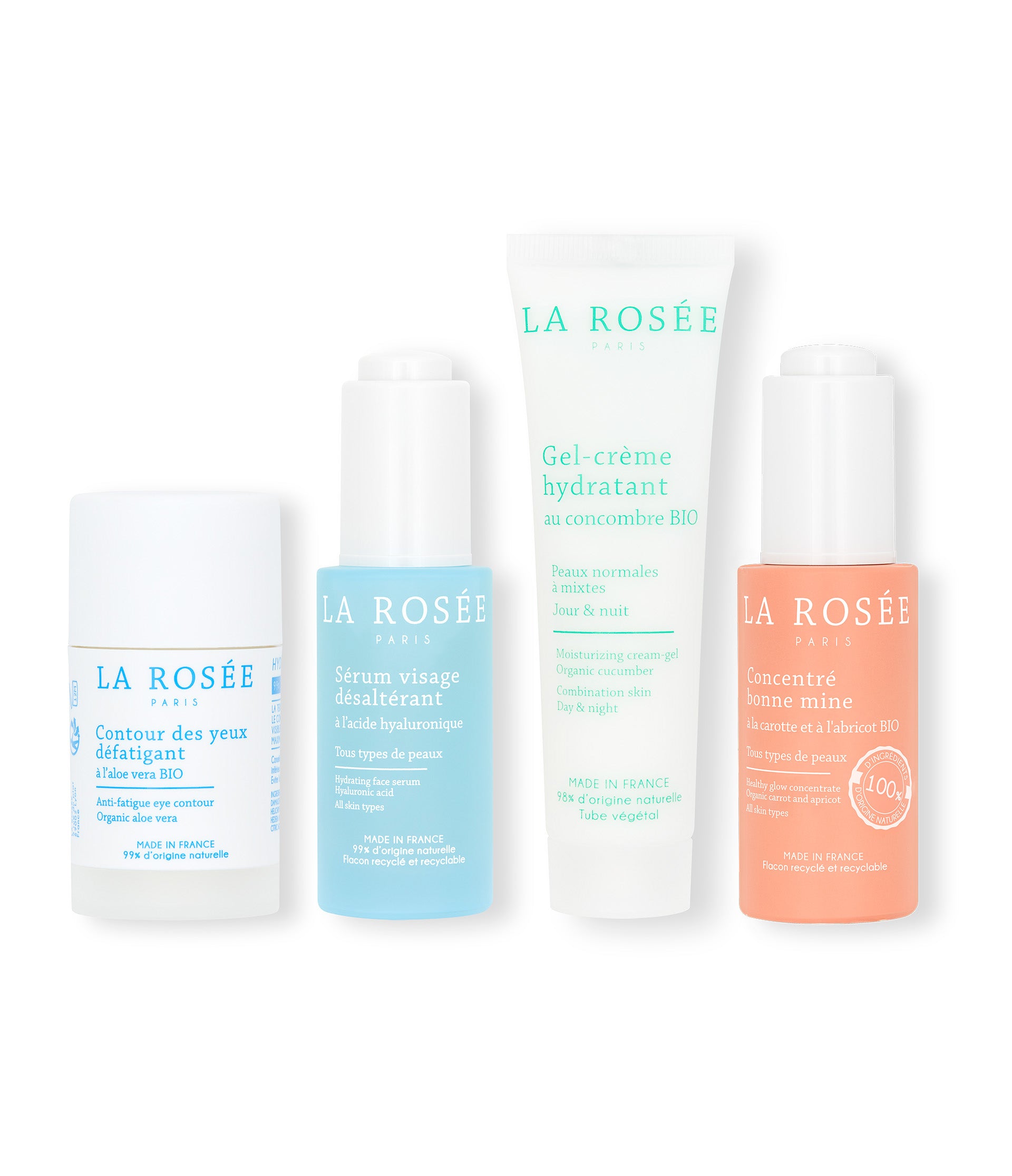 la-ros-e-routine-peau-mixte-coffret-4-soins-hydratants-anti-brillance image 1