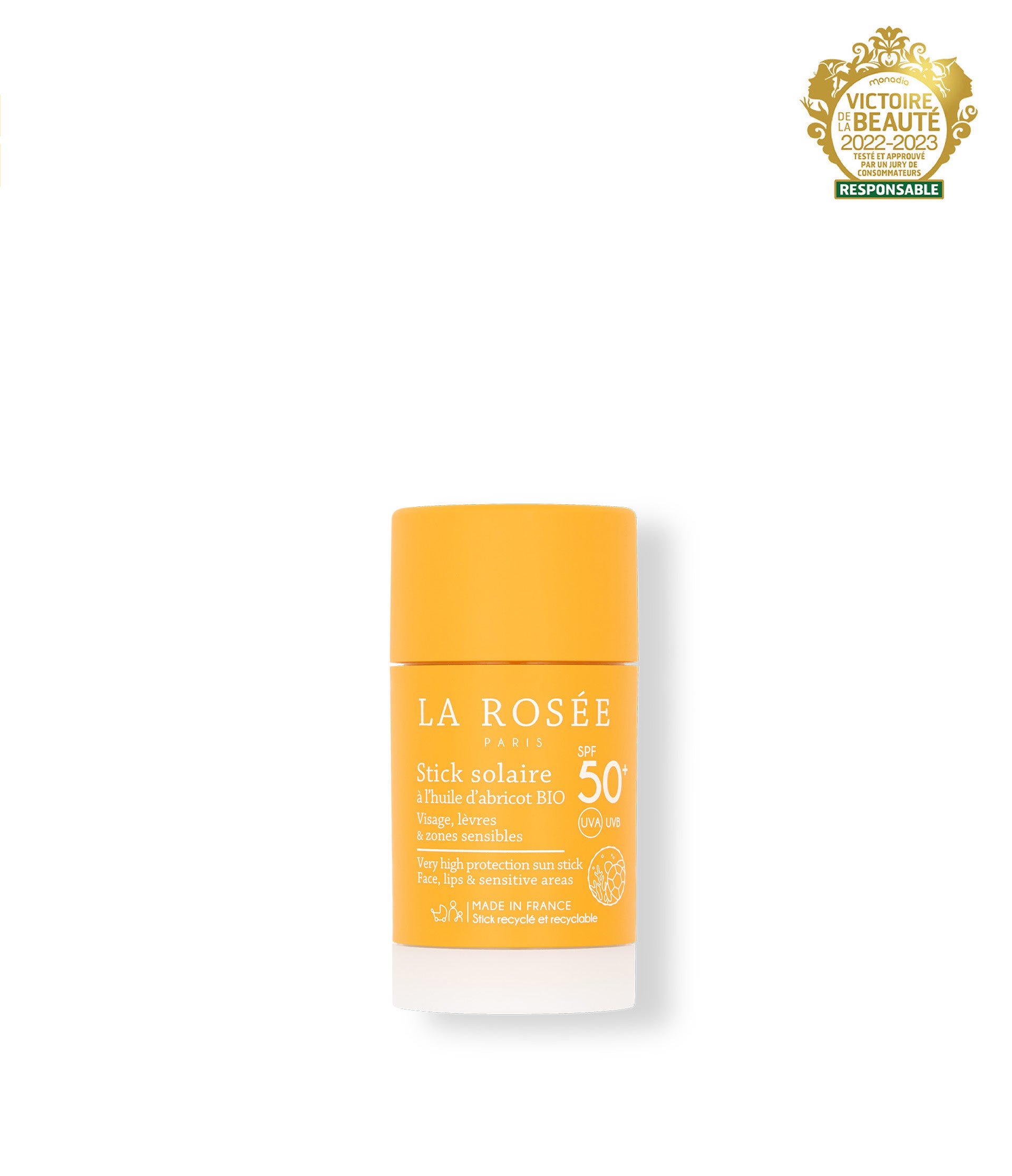 la-ros-e-stick-solaire-spf-50-visage-et-zones-sensibles image 1