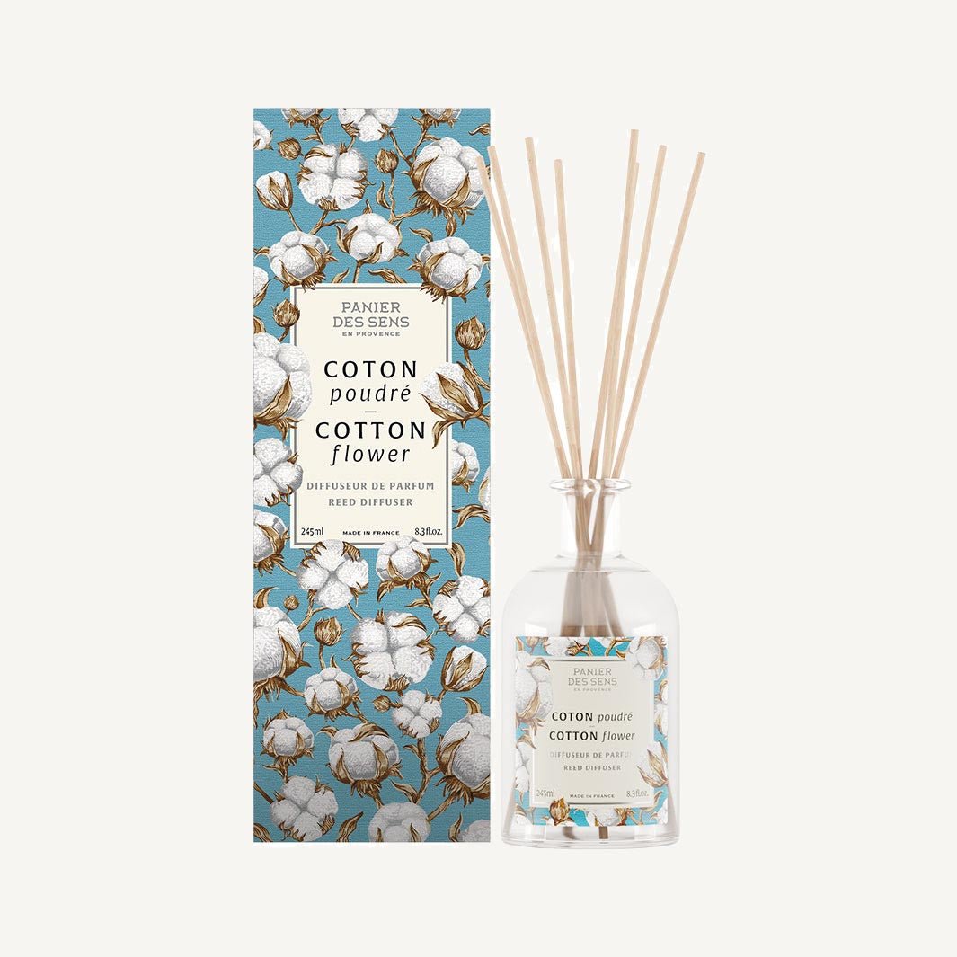panier-des-sens-diffuseur-parfum-d-ambiance-coton-poudr-240ml image 1