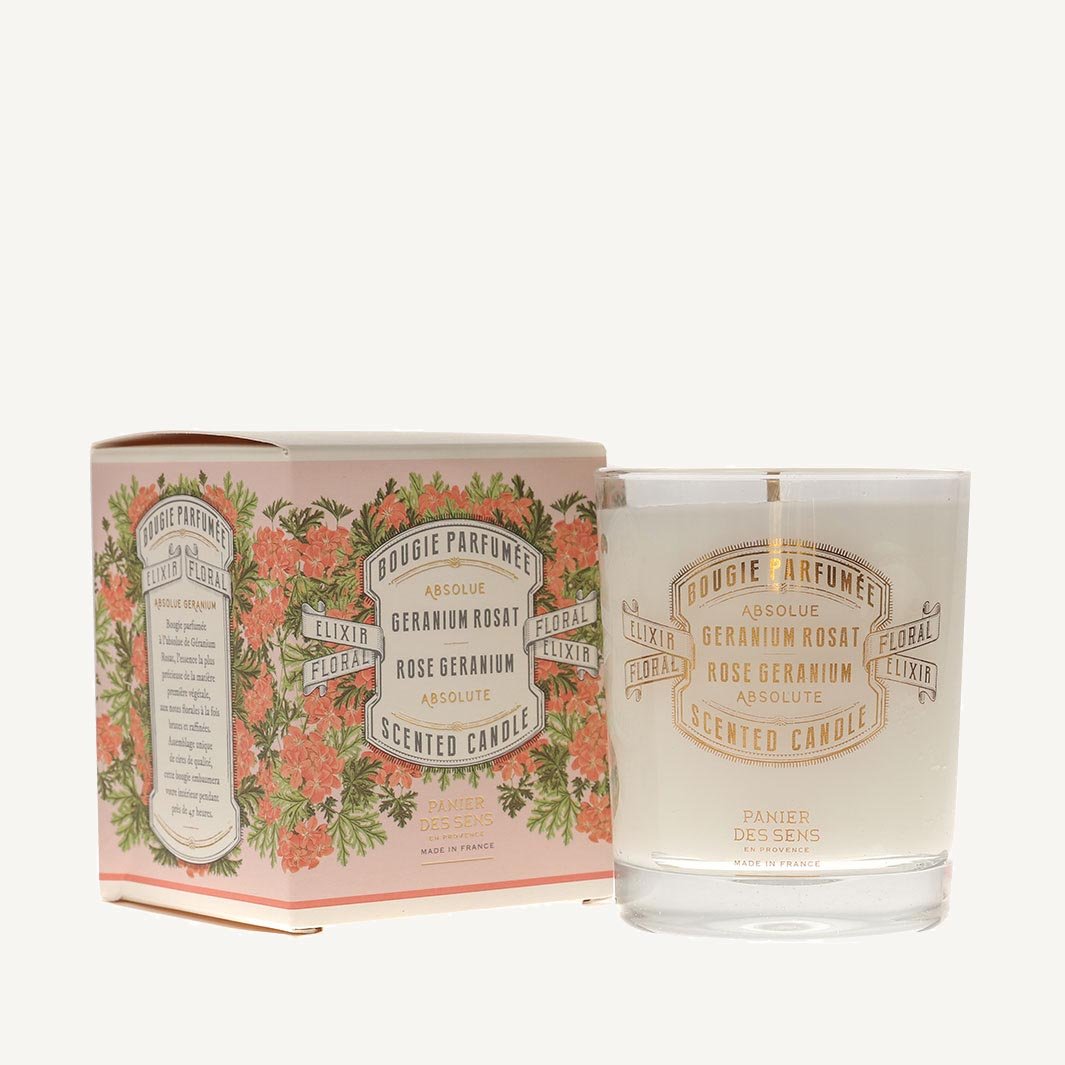 panier-des-sens-bougie-parfum-e-g-ranium-rosat-180g image 1