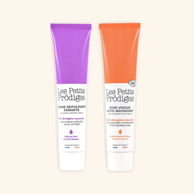 les-petits-pr-diges-le-duo-auto-bronzant-et-repulpant-2x40ml image 1