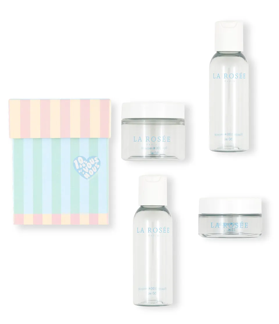 la-ros-e-kit-voyage-trousse-soins-r-utilisable image 1